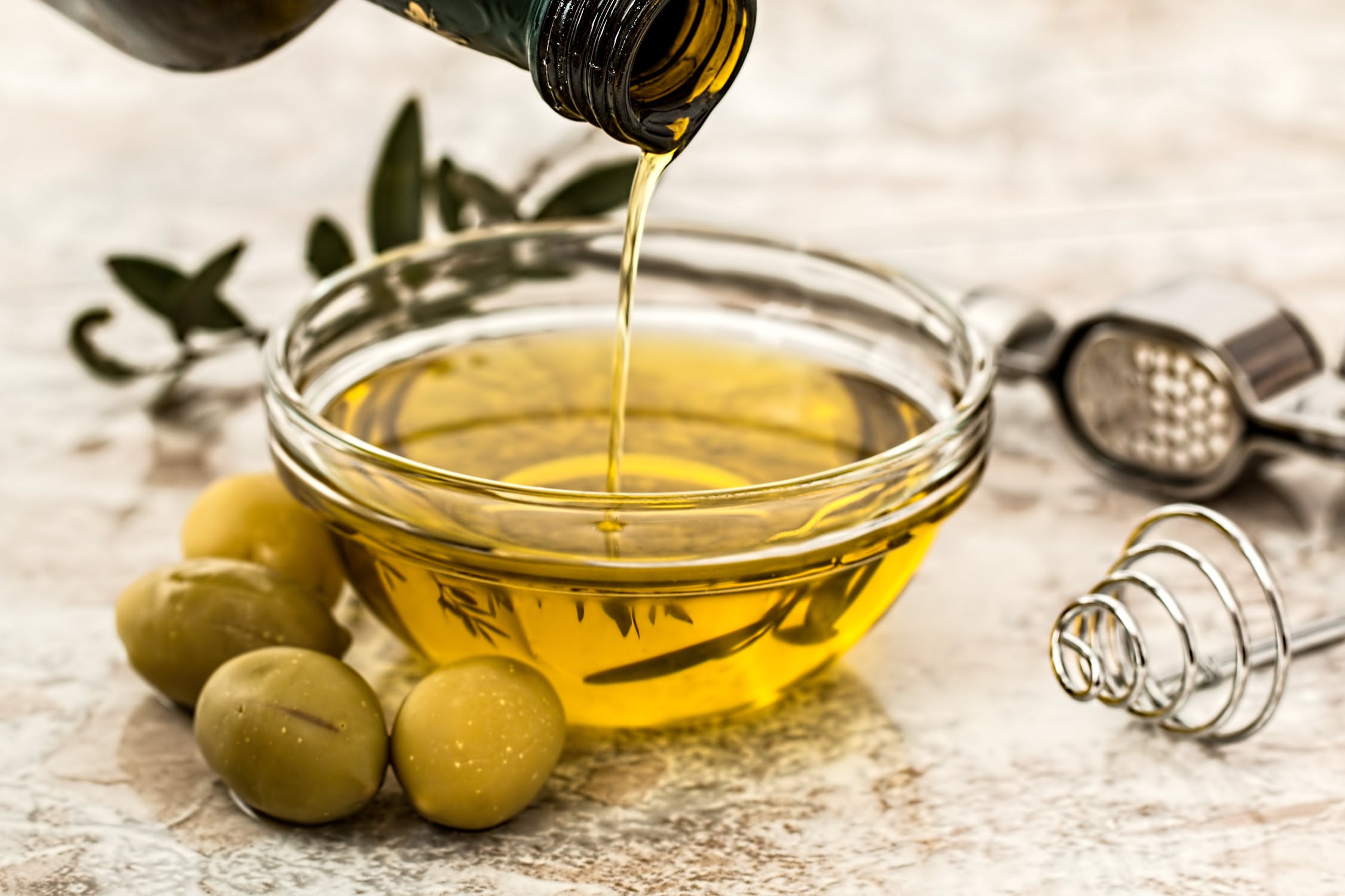 Olive oil is the healthiest oil for low to moderately high-heat cooking.